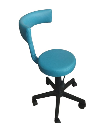 Tabouret avec dossier assisté