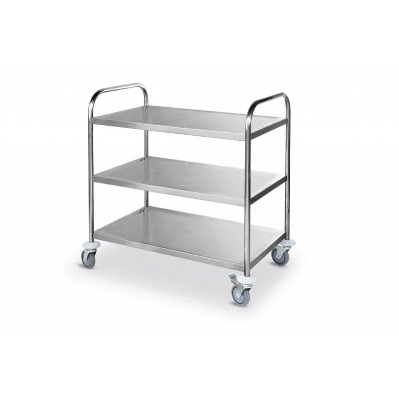 Chariot en INOX 3 étages
