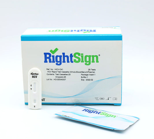 Tests Rapides HCV Boite de 25