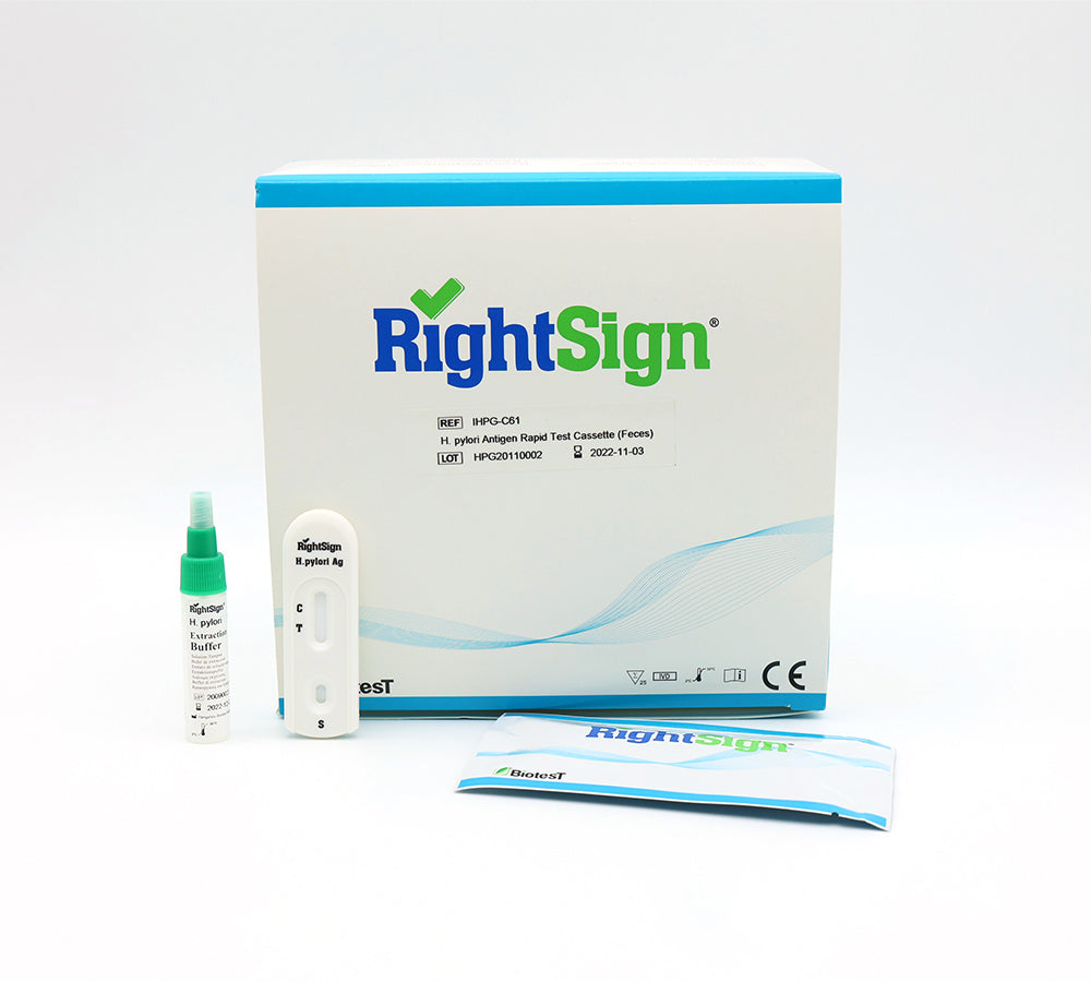 Tests Rapides H. PYLORI dans les selles Boite de 25