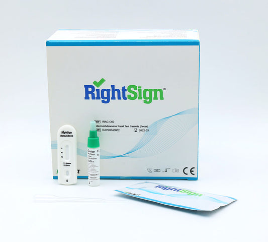 Rotavirus / adénovirus Tests rapides Boite de 25