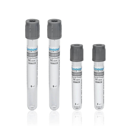Tube Sous Vide Fluoré de Potassium 4ml Boite de 100